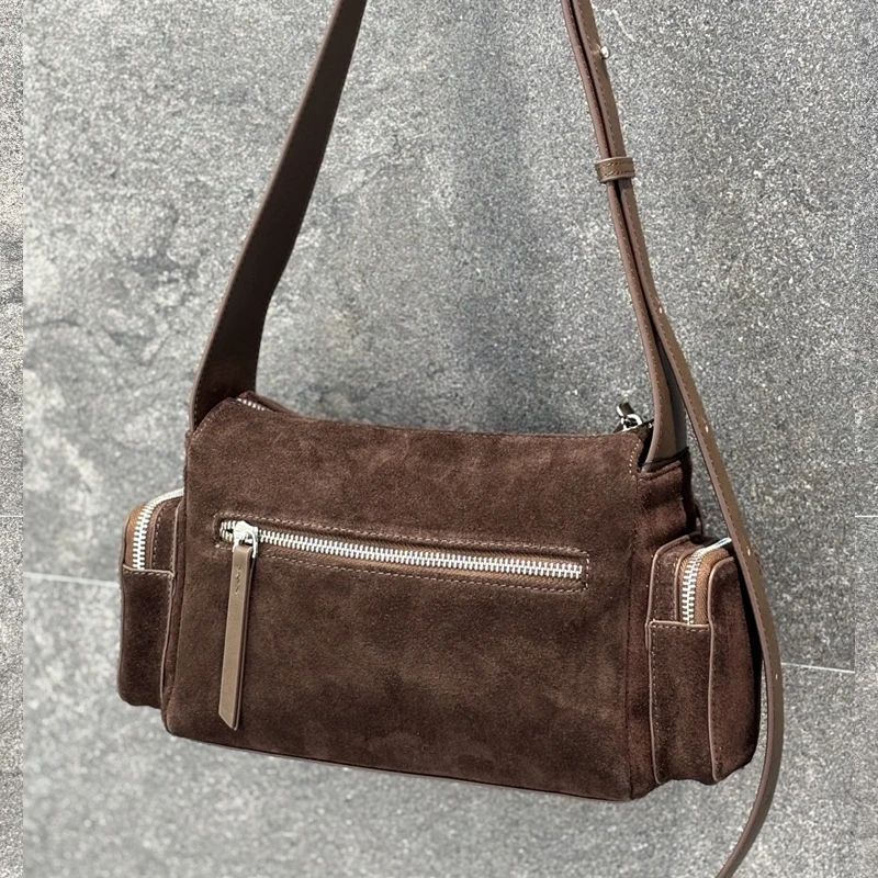 حقائب يد ومحافظ نسائية فاخرة من جلد البقر الطبيعي بأحرف أولية مخصصة لعام 2025، جديدة في حقيبة كتف جلدية أصلية عتيقة ذات جيوب متعددة وأشرطة عريضة جودة عالية ًالشحن مجانا وصول الشحن السريع #4