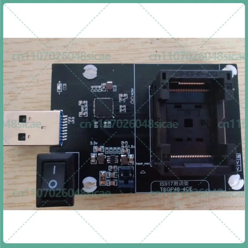 for-innostor-is917-tsop48-bga152-132-usb-フラッシュテストフィクスチャ-4ce-nand