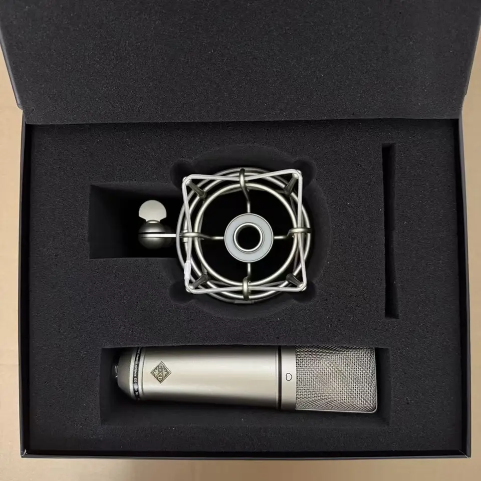 E-XD U87PRO Studio Condenser Mic 34mm Gold Diaphragm Cardioid 48V