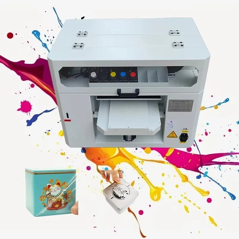 Customized UV Flatbed Printer Direct To Digital Phone Case & Cup New Condition 6 Flatbed UV Ink Printer
