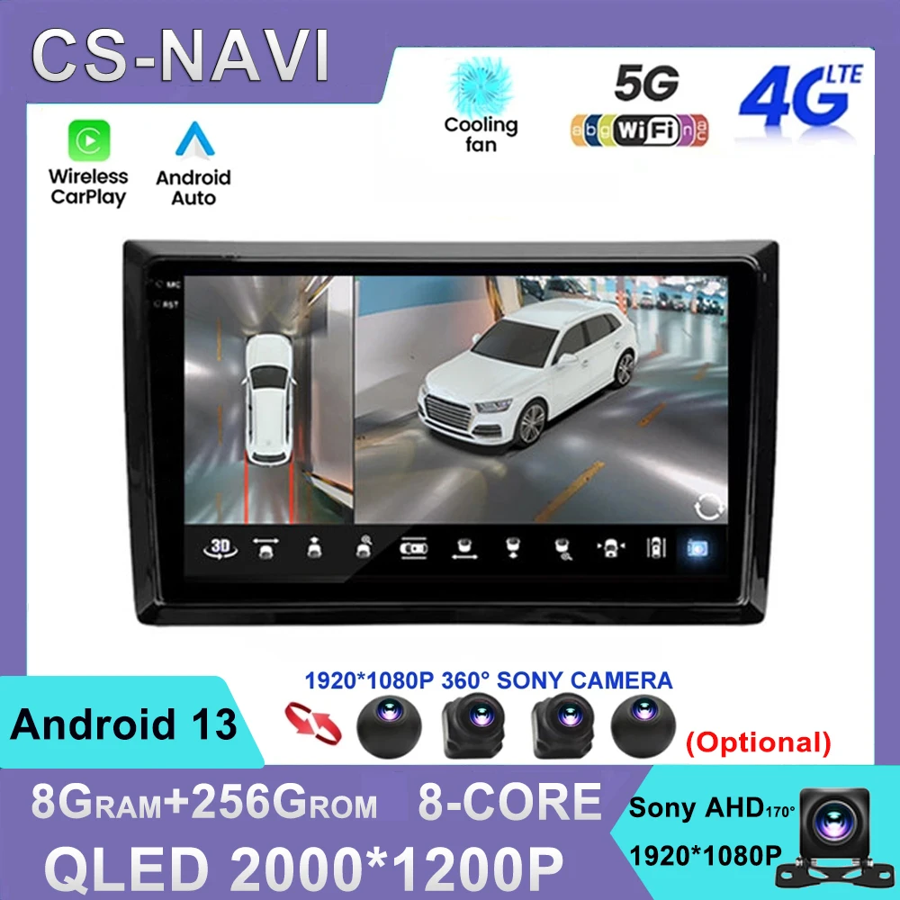 

Android13 For Volkswagen Beetle A5 2011-2015 8G 128G Car Radio Multimedia Video Player Navigation GPS No 2din 4G WIFI QLED Sreen