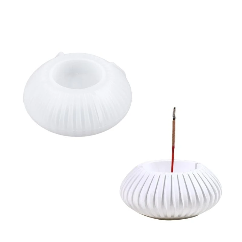 

Unique Holder Molds Crafting Molds Incenses Holder Mold Storage Box Silicone Moulds for Crafting Candlesticks
