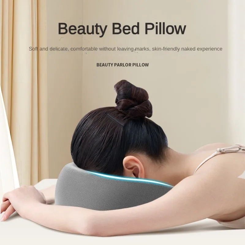 Face Down Pillow Spa Master Massage Table Universal Headrest Face Cushion Soft Spa Massage Table Chair Foam Face Pillow