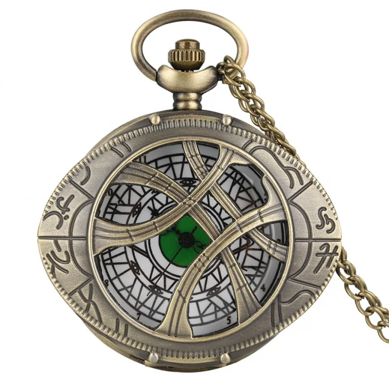 Tomadas-Quartz Pocket Watch, Dr. Qiyi Ago, Motocicleta Eye Theme, Criativo Oco, Antigo, Novo, Frete Grรกtis
