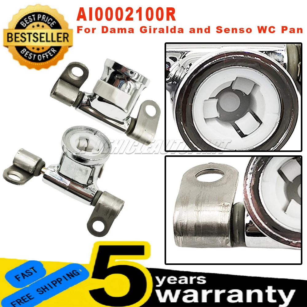 AI0002100R Car Accessories New Suitable For Roca Dama Giralda Senso Removable Toilet Seat Hinges Set Easy Release Replace Parts