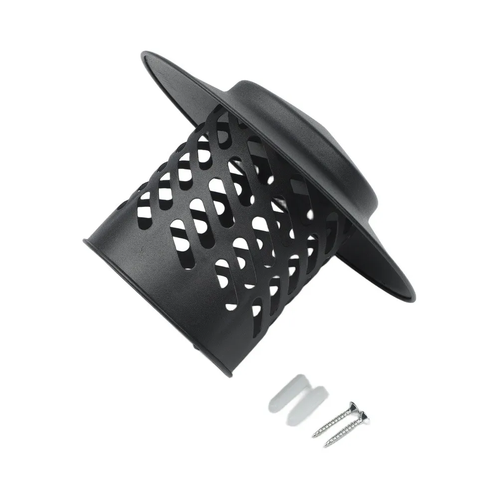 304 Stainless Steel Chimney Rain Cap Black Breathable Cover For Wood Burning Stove Fireplace Pipe Anti Debris Animal Protection