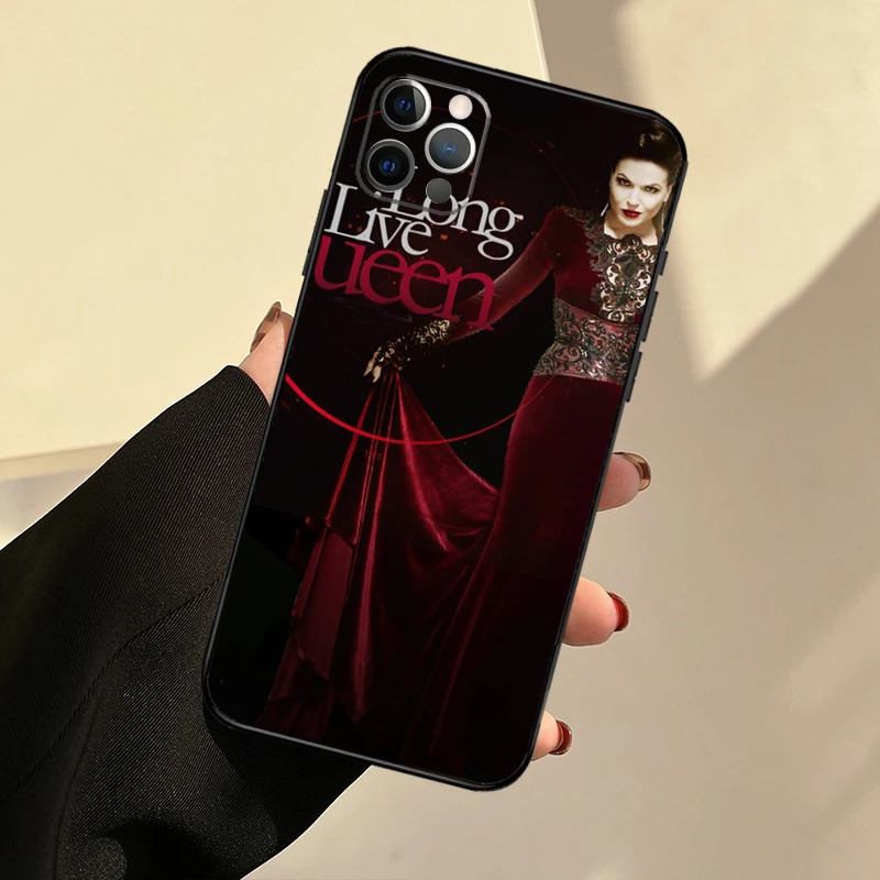 Evil Queen Once Upon A Time Phone Case For iPhone 14 13 12 Mini 11 Pro Max SE 2020 6 7 8 Plus X XS Max XR Cover Shell