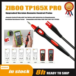 ZIBOO TP165X PRO Upgraded Version Remote Control Probe with Test Button,Use for Megohmmeter Insulation Resistance Tester.