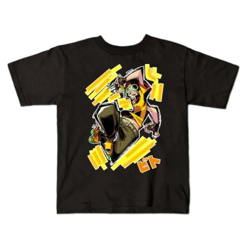

0409 Jet Set Radio Cute Video game Gift t shirt for Anime lover Short Sleeve Graphic Tee Y2K clothes All size cartoon Tops