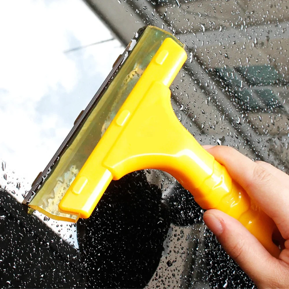 Car Silicone Water Wiper Scraper Blade Squeegee Vehicle Soap Cleaner For Auto Windshield Window Washing Cleaning Accessories