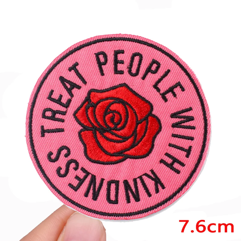 Jacken Hüte Stickerei DIY Persönlichkeit Brief Patch Cartoon Patch Eisen Auf Patches Für Kleidung thermoadhäsive Patches Nähen Abzeichen – Detail 34