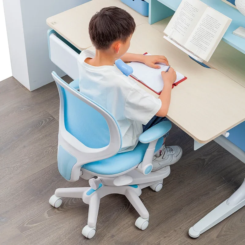 

School Furniture Child Design Chair Children Girl Designer Safety Seats Room Study Armchair Silla De Escritorio Growing Kids