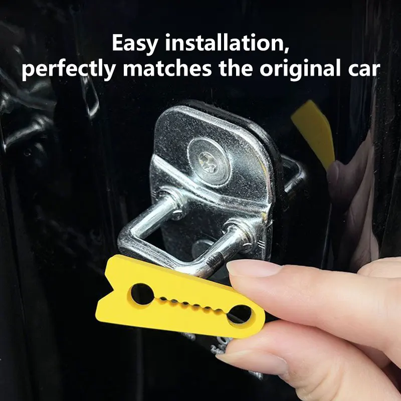 Neue Silikon-Autotür-Stoßdämpfer-Pads Universelle Schalldämpfende Anti-Vibrations-Puffer Anti-Kollisions-Geräuschreduzierungs-Kissen
