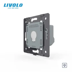 Livolo EU Standard Dimmer Switch Without Glass Panel, AC 220~250V,Wall Light Touch Dimmer Switch, DIY VL-C701D for LED Light