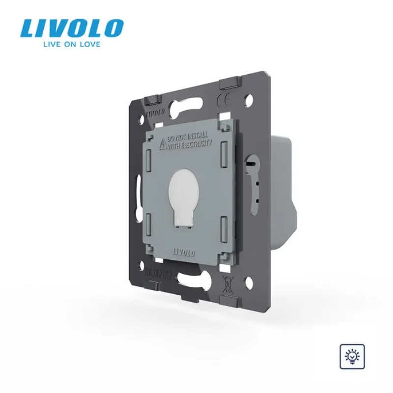 Livolo EU Standard Dimmer Switch Without Glass Panel, AC 220~250V,Wall Light Touch Dimmer Switch, DIY VL-C701D for LED Light