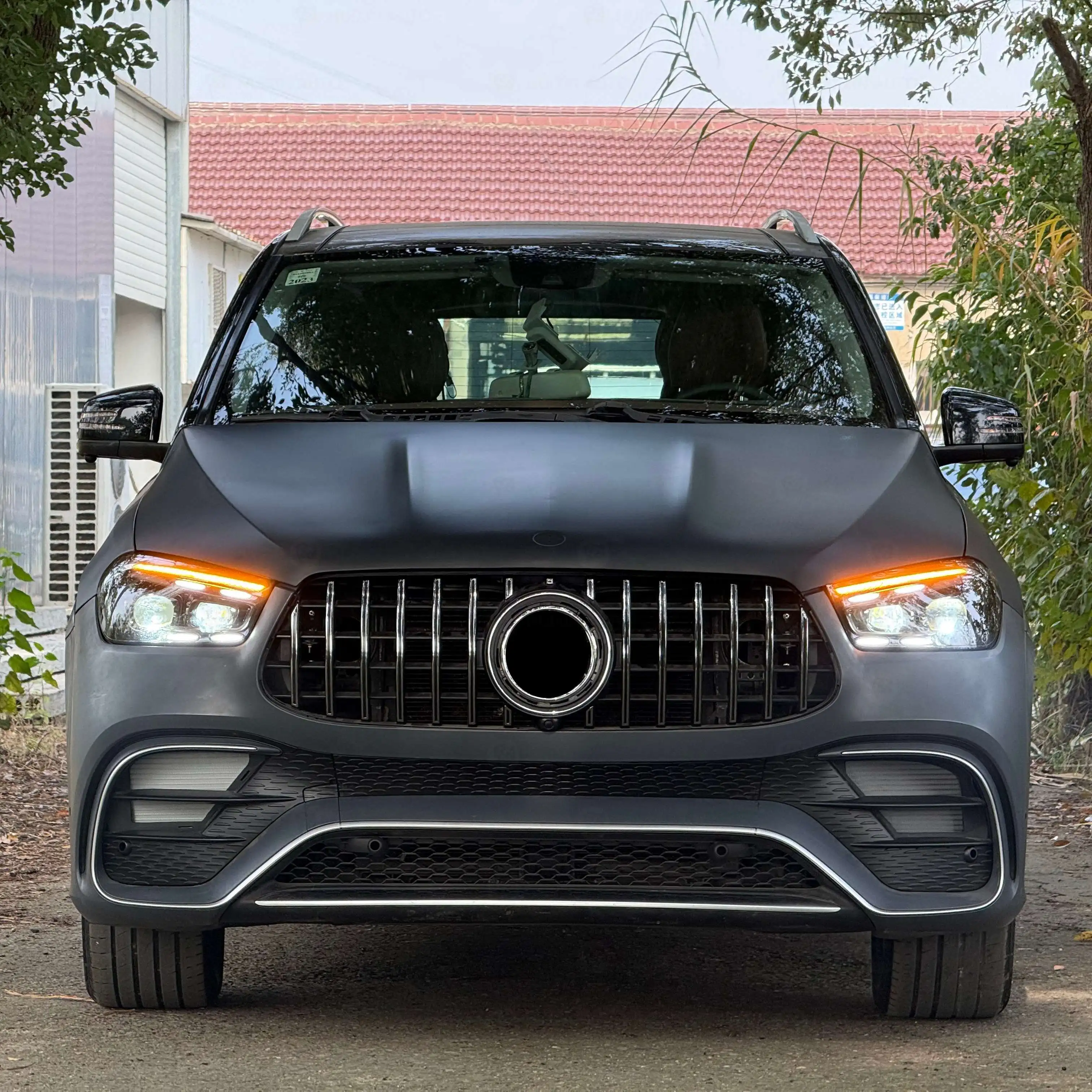 High Quality Upgrade Body Kit W166 2012-2019 To W167 63 Style Bumper Light Hood AccessoriesFull Car Body Kit Car Parts