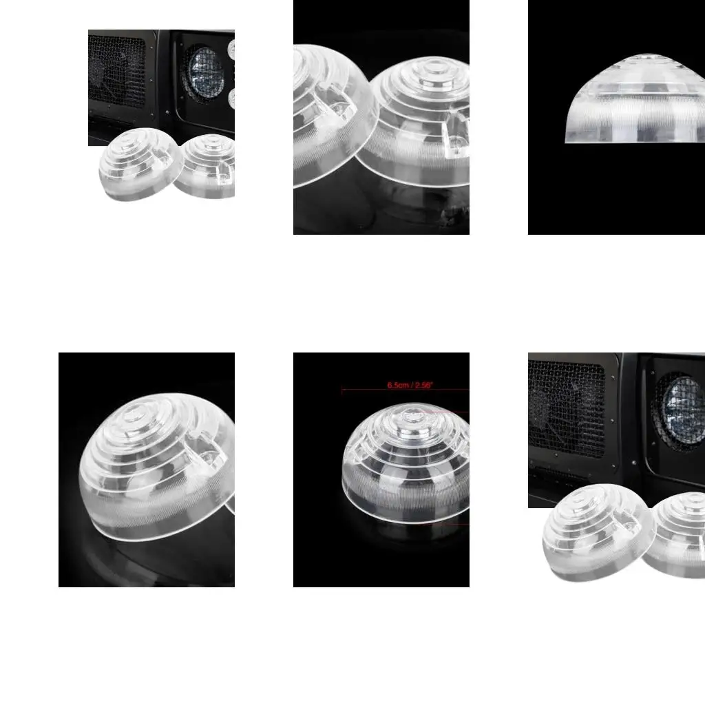 ABS Car Rear Lamp Tail Light Cover Compatible for Defender 90 110 589284 Shade Brake Light Reversing Lamp 2x