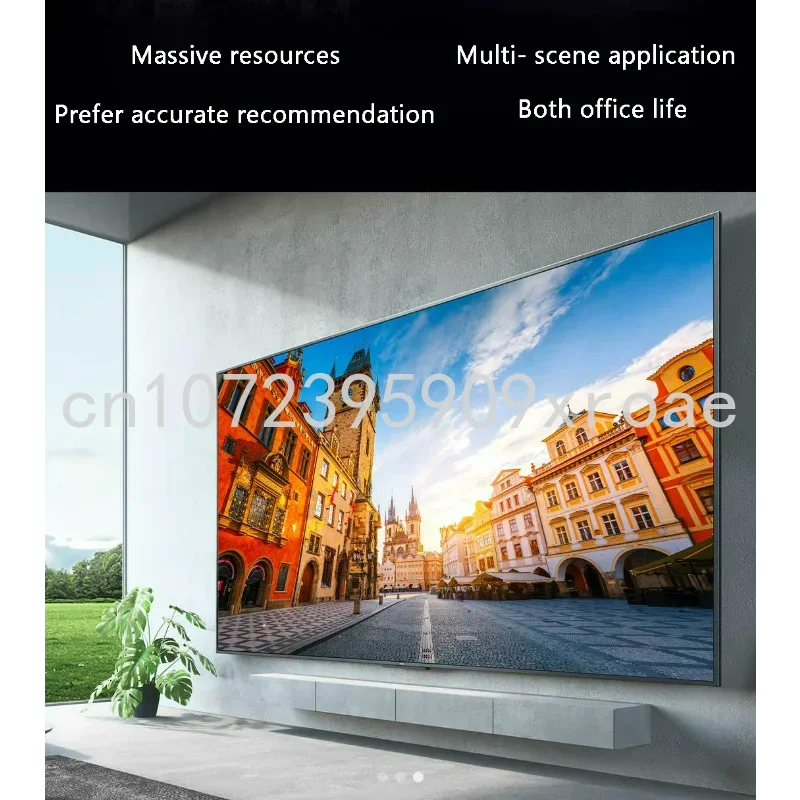 Original TV Max 98 Inch 3840*2160 Resolution 4k Smart TV Black