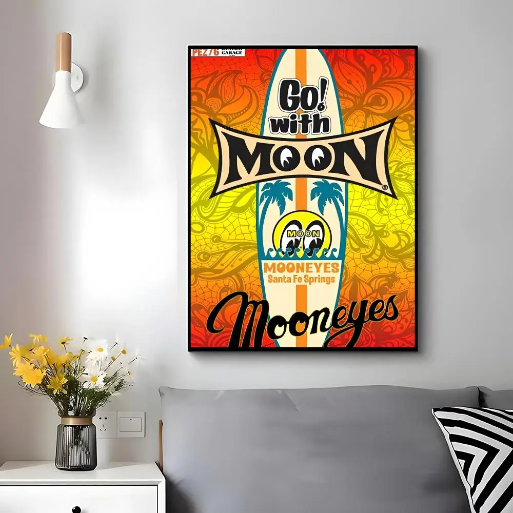 Alternative band MOONEYES Poster Wall Ornament Home Decor Young Decor Fans