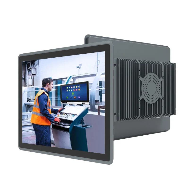 10.1/12.1/15/17/18.5/19/21.5Inch Capacitive Touch Screen PC Linux Window Android All in One Cheap Computer Industrial Panel PC