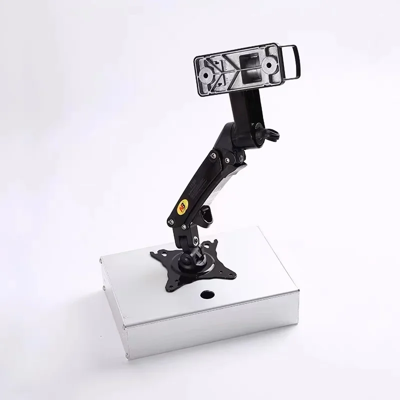 Touch screen mounting box, rotating lifting air pressure spring cantilever bracket, 7-inch 10-inch Weilun Communication Control