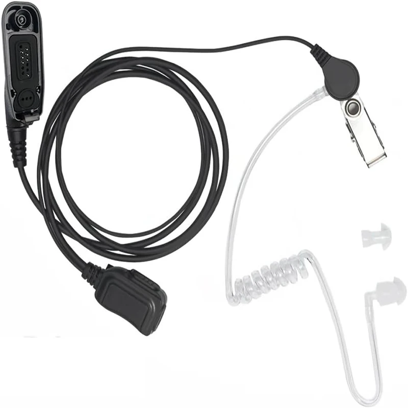 Motorola Walkie Talkie Earpiece for XPR 6350 6550 7350 7550e APX 4000 7000 8000 XiR P8200 P8208 P8260 8268 Two Way Radio Headset