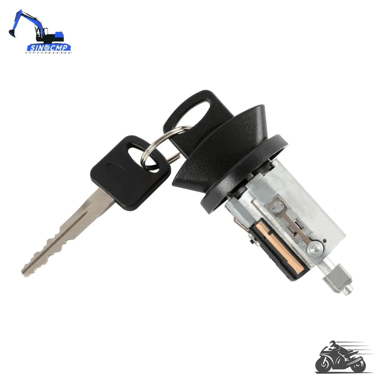 

Замена переключателя зажигания, прямая посадка, цилиндр замка зажигания с 2 ключами, совместимый с Mustang Explorer Expedition B23