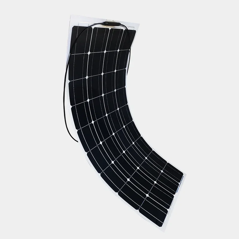 Flexible Solar Panel 100W Solar Outdoor Car Powered RV Camping 12v24V Battery Charging