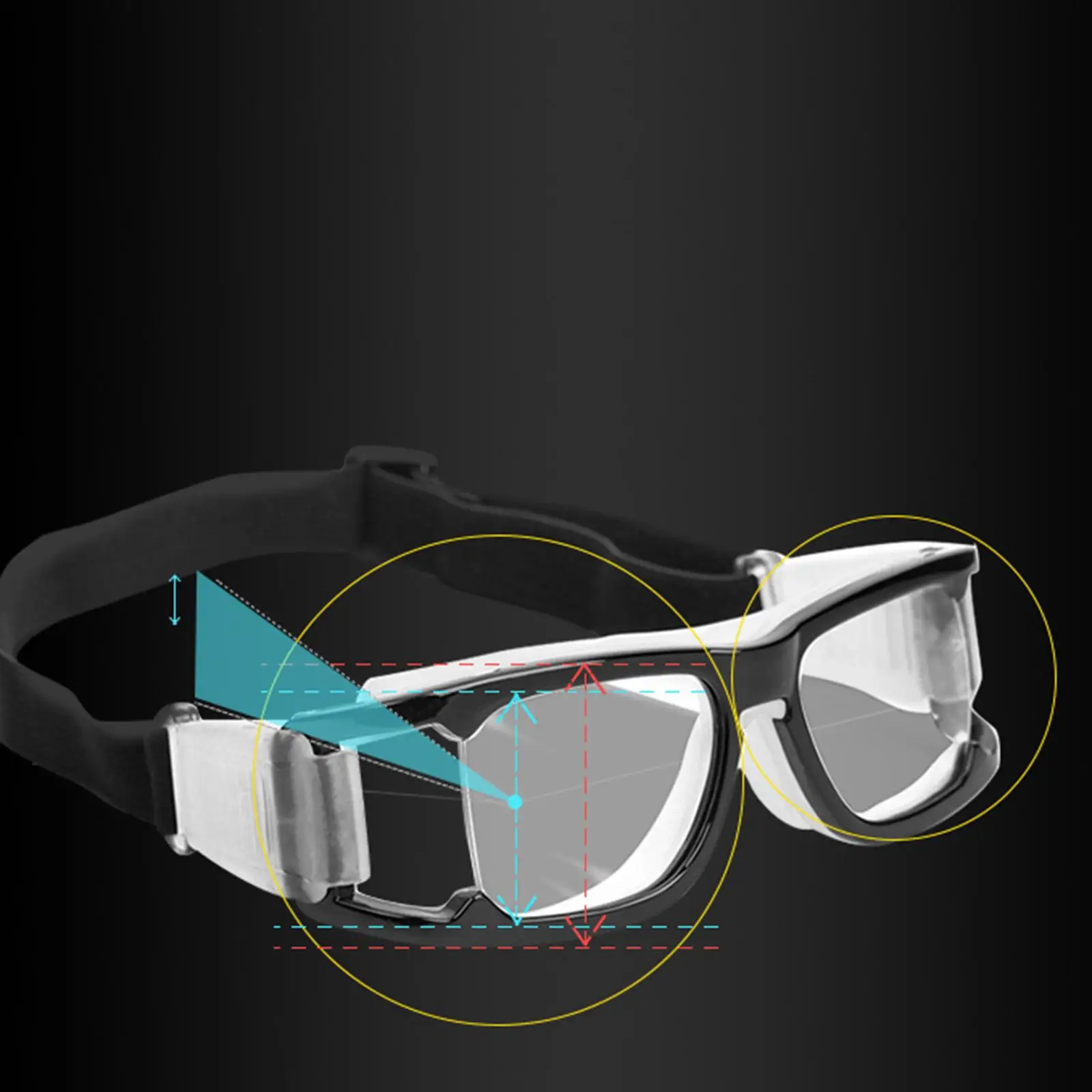 Gafas deportivas de baloncesto, gafas de seguridad, gafas para fútbol, Hockey, mujeres y hombres