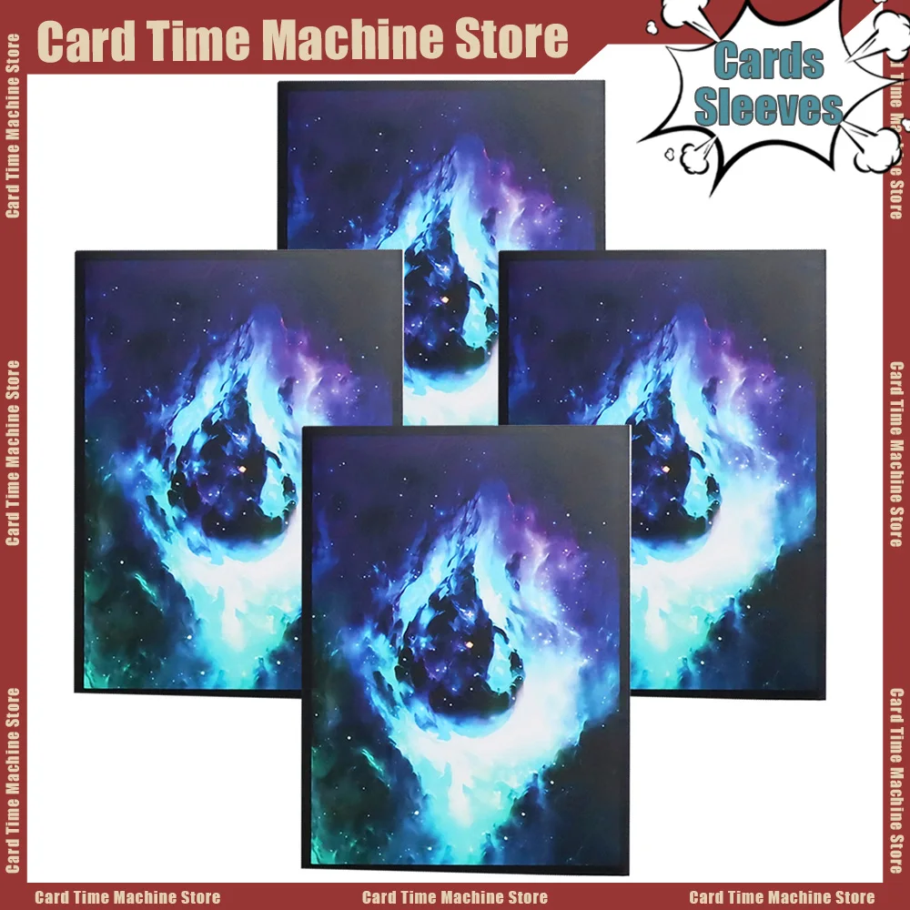 

60 шт., рукава для карточек Island без фольги, защитная пленка для торговых карточек, внешняя крышка Magic 67x92 мм, рукав для карточек премиум-класса для фанатов