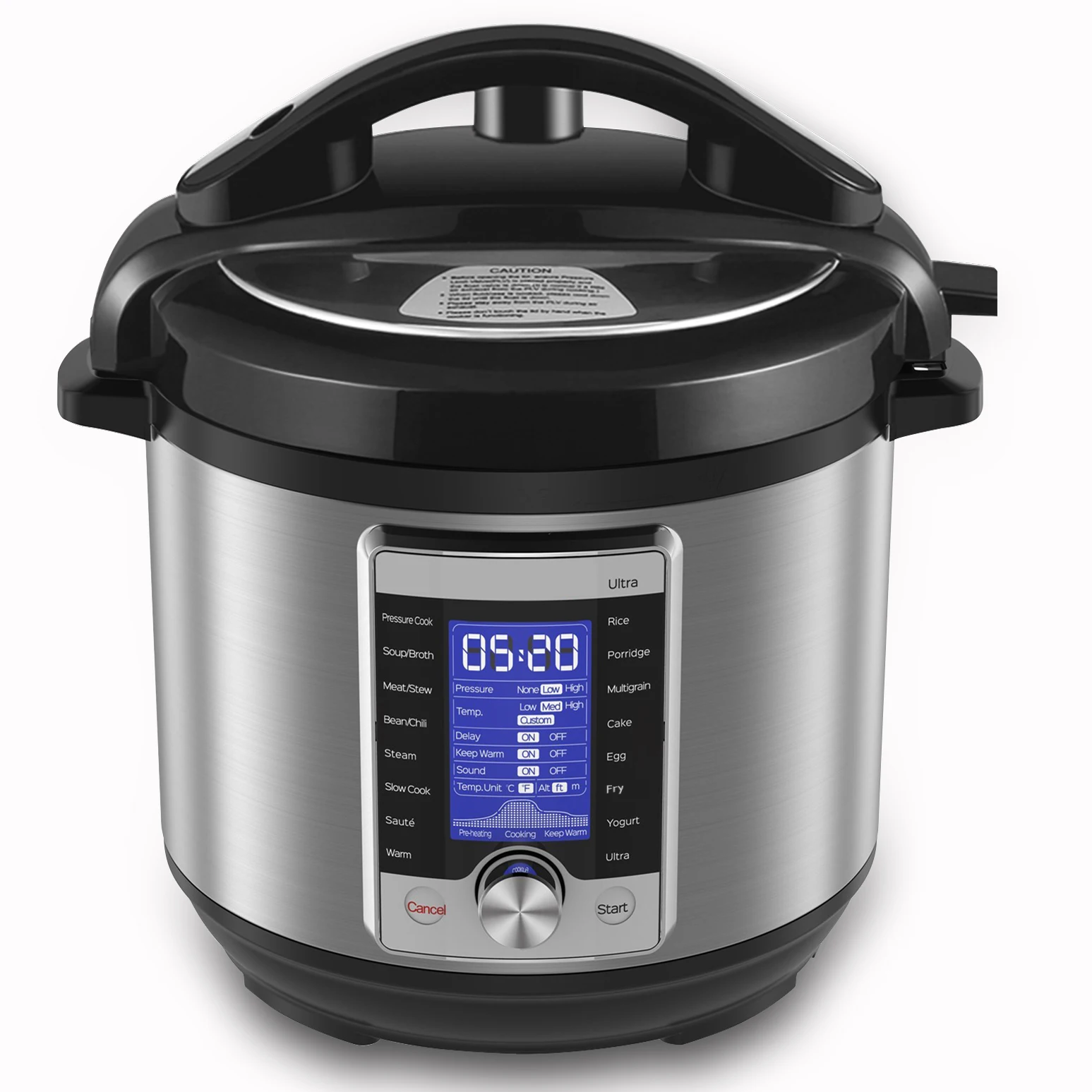Rice Cooker 10 Cup - Olla a Presión Eléctrica Programable LCD