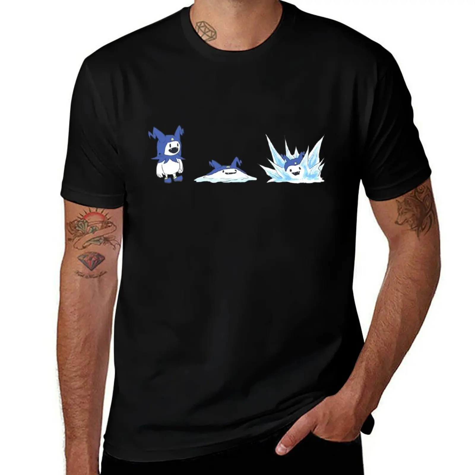 

Three Stages of Jack Frost T-Shirt Durable Work Wear T-Shirt