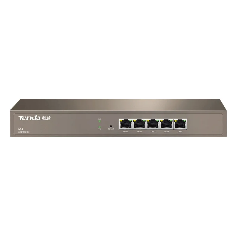 

Tenda M3 5 Ports Gigabit Wireless AP AC Controller AP Automatically Discover AP and User Status Centralized Management