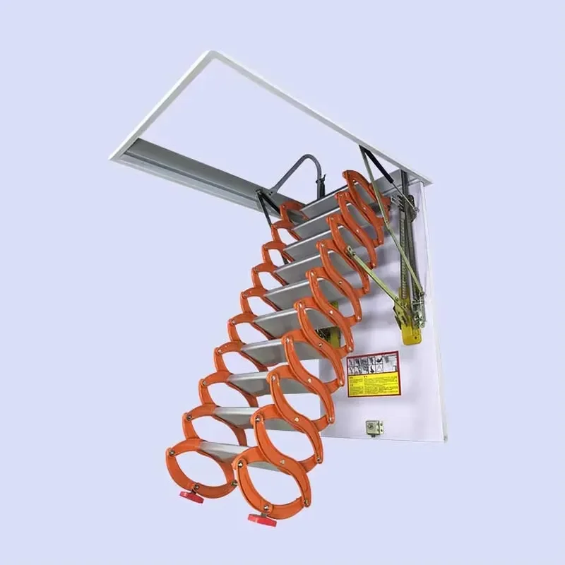 Aluminum Safety Step Ladders Household Portable Aluminium Fire Escape Ladders