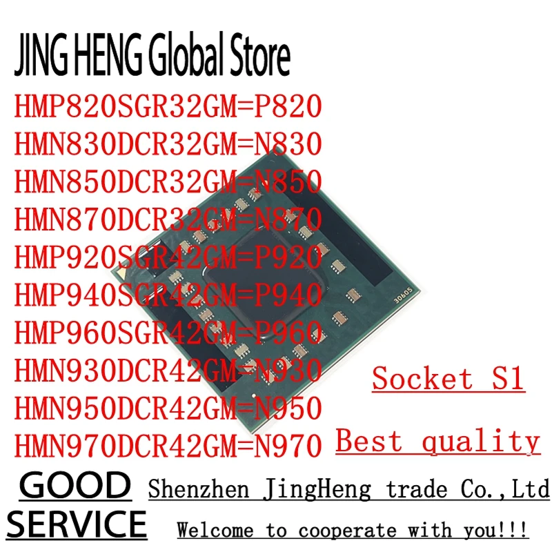 Phenom II P820 N830 N850 N870 P920 P940 HMP960SGR42GM P960 HMN930DCR42GM N930 N950 N970 CPU Socket S1  Processor