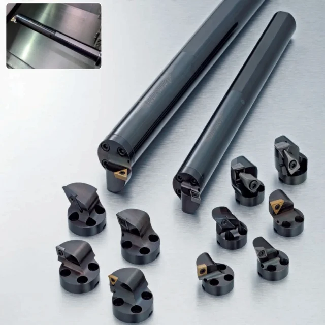 Vibration Free Boring Bar Damper System Deep Hole Turning Tool Bar Positive 95 Degree Processing Damping Shock Absorbing