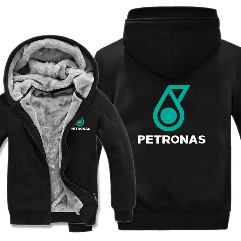 Petronas Hoodies Men Coat Winter Warm Fleece Petronas Sweatshirts Jacket