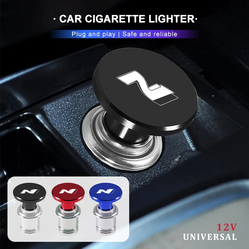 Автомобильный прикуриватель, пылезащитный чехол, кнопка пожарной ракетки для Hyundai N Line Tuscon NX4 I20 I30 I10 Sonata Elantra
