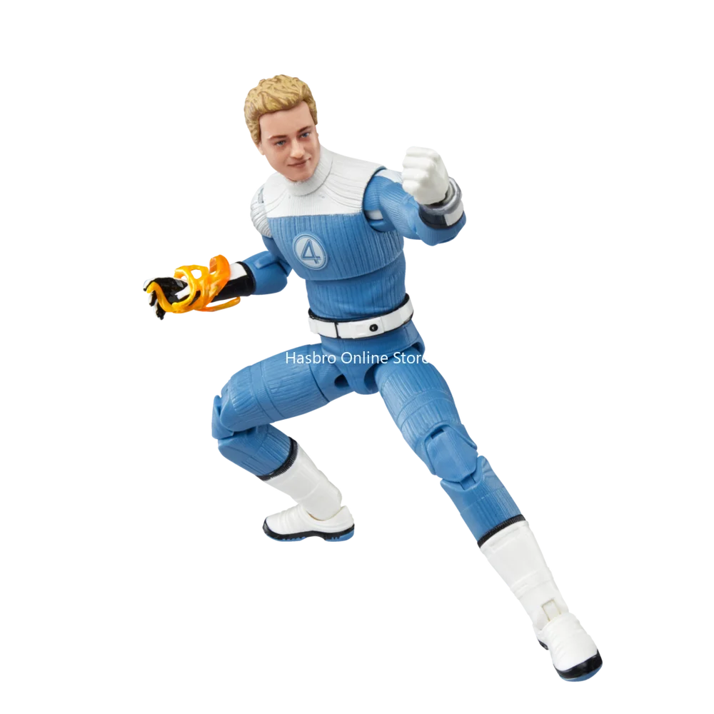 

Hasbro Marvel Legends Series Johnny Storm, The Fantastic Four: First Steps Movie Collectible 6 Inch Action Figure Toy G0800
