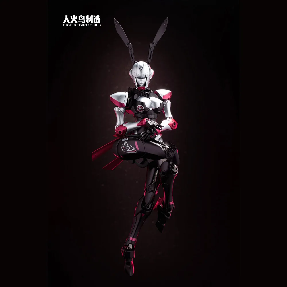 【Auf Lager】Big Firebird EX-01 Plus Mooka Bunny Girl Arcee Rennwagen 3. Party Transformation PVC Kunststoff Actionfiguren Geschenke
