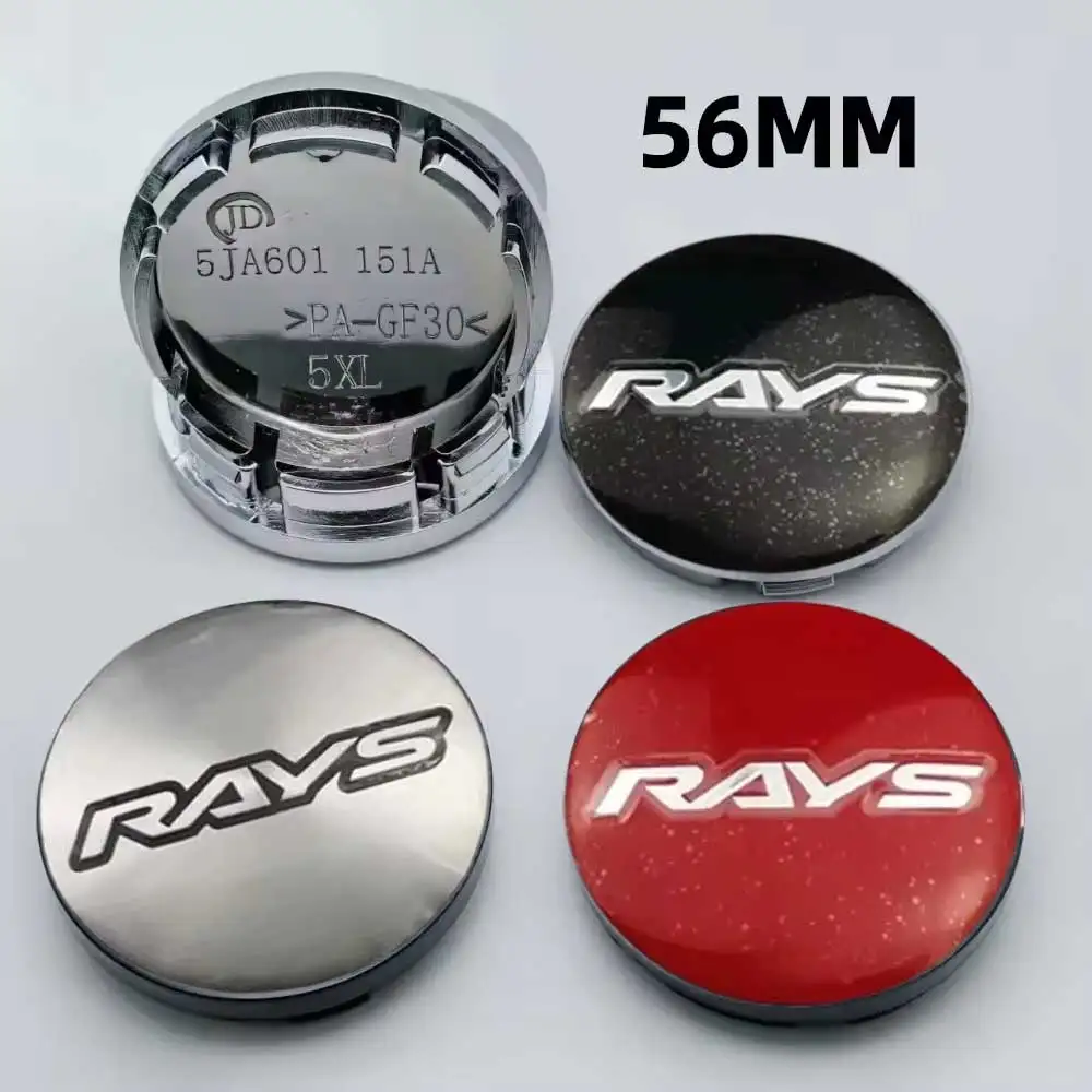 4 قطعة/الوحدة العالمي 56 مللي متر الأشعة شعار سيارة عجلة مركز قبعات ملصق حافة Hubcaps لهوندا شيفروليه فورد نيسان أودي BMW VW #1