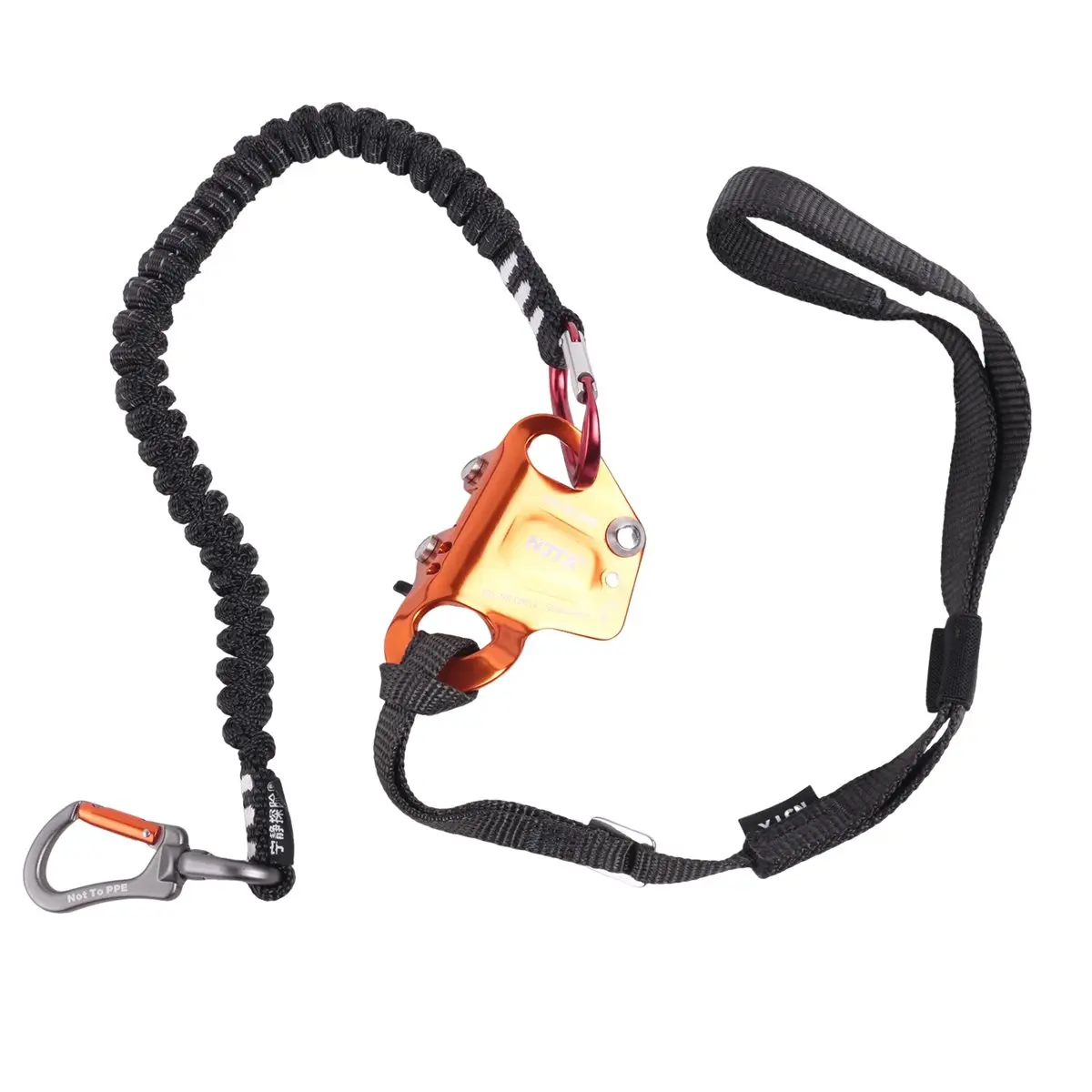 ABME New Adventure Knee Ascender Tree Climbing Rope High Altitude Operation Foot Strap Running Rope for Exploring and Climbing B