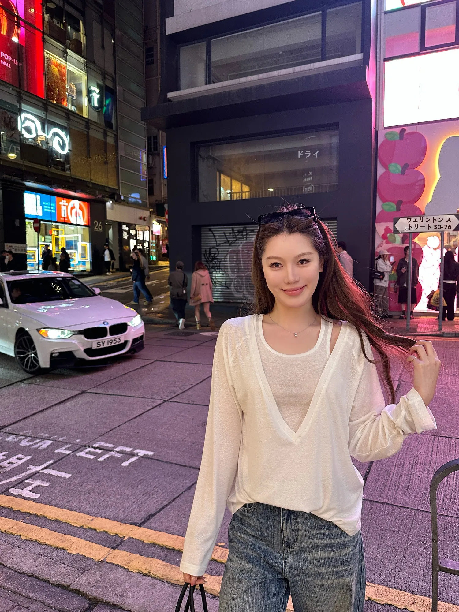 

Dabaoxi Softcore Linen Long Sve T-irt Strap Vest Top Bot Set Women's Casual Loose Fit Spring Faion Set