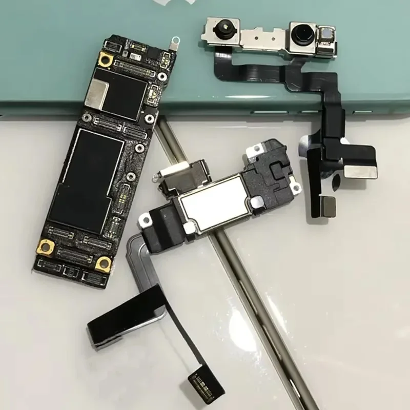 100% Working Motherboard For iPhone 11 Pro Max With/NO Face ID Unlocked Support iOS Update Clean iCloud Logic Board Mainboard