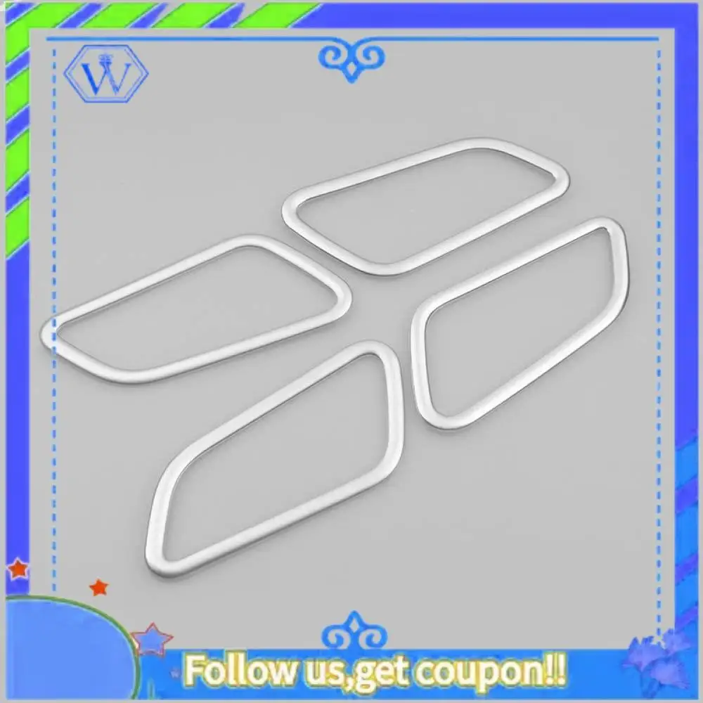 

M46K-ABS Chrome Inner Door Bowl Cover Trim Styling Stickers For Hyundai Creta IX25 2015-2018 Car Interior Mouldings