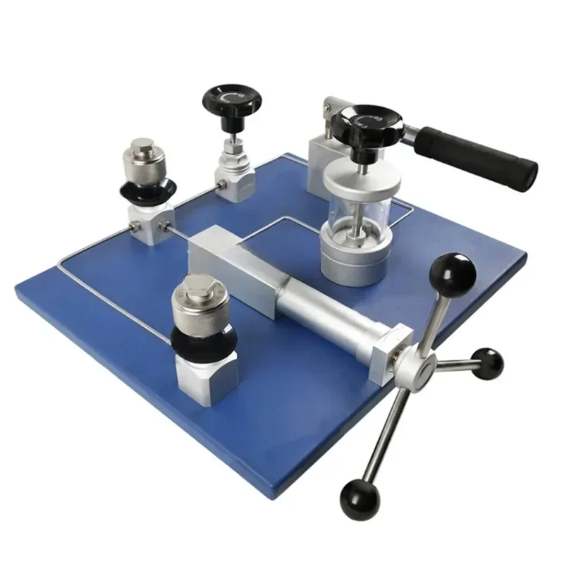 Pressure Gauge Calibration Table Pressure Gauge Sensor Calibration Tester Hydraulic Source Laboratory Calibration Device