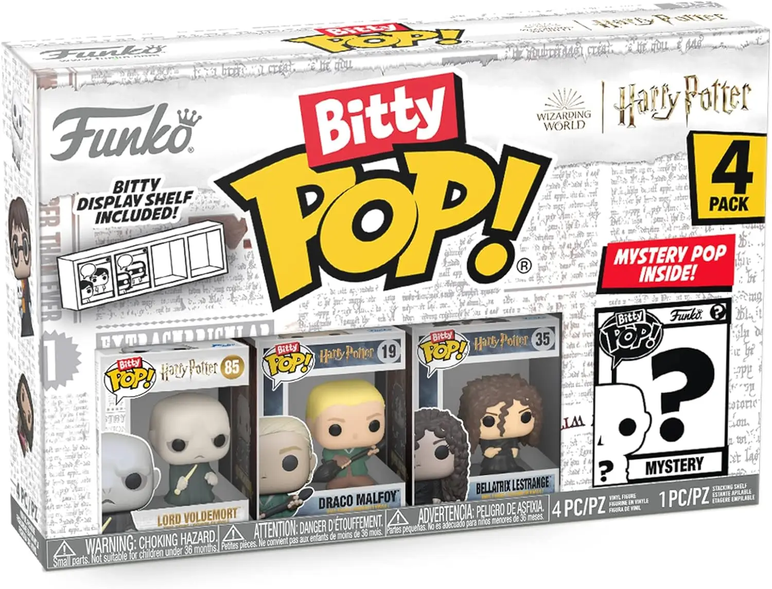 Genuino Funko Bitty Pop Harry Potter Hermione Dumbledore Magic Academy Anime Figura Cieca Scatola Raccolta Statua Modello Giocattoli Regalo