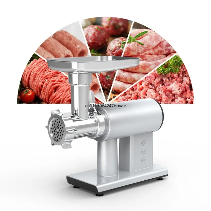 For Stainless Steel Multifunctional Electric Meat Grinder Sausage Stuffer With Vegetable Cutter Home Commercial Processing Tool