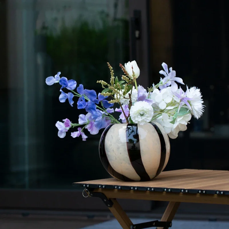 

Стеклянные дизайнерские вазы, винтажная ваза для цветов, минимализм, цветочный горшок, креативная цветочная бутылка, роскошные настольные аксессуары, предметы домашнего декора