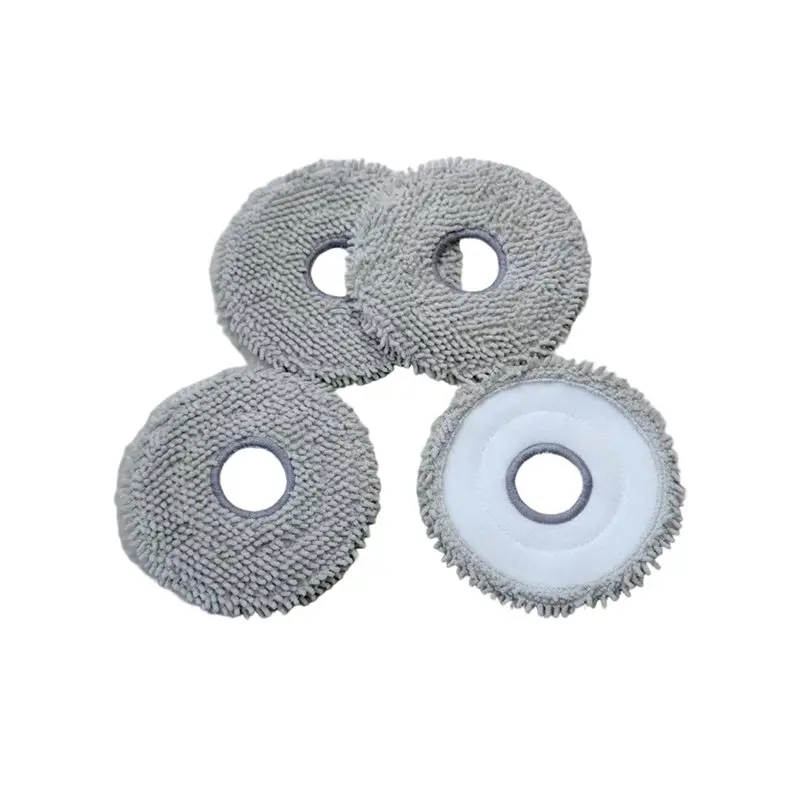 SOFT-Replacement Mop Pads For ECOVACS T50 Pro Max N50 Pro Robot Vacuums- Chenille Mopping Cloth Cleaning Accessories